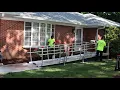 Installing a Wheelchair Ramp