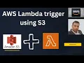 AWS Lambda Trigger from S3 File Read by Lambda