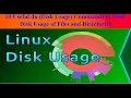 10 Useful du Disk Usage Commands to Find Disk Usage of Files and Directories ITTrainingsByUmarDraz