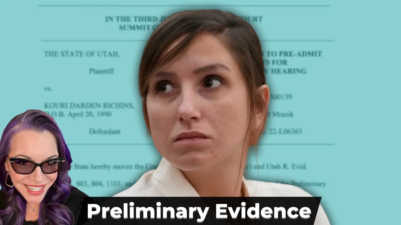 Kouri Richins - The Prosecution Submits Preliminary Hearing Evidence