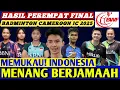 Download Lagu WOW 6 WAKIL INDONESIA LOLOS SEMIFINAL ‼️ Hasil Perempat Final Badminton Cameroon International 2025