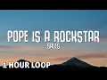 Download Lagu (1HOUR) SALES -  Pope Is A Rockstar (Lyrics)