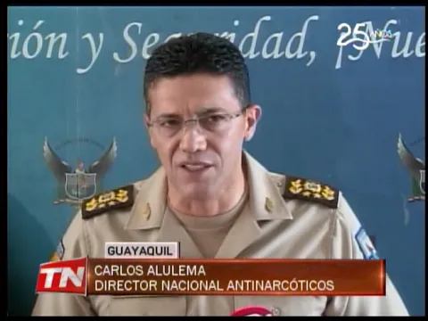 Una tonelada de cocaína decomisada y dos detenidos en operativo