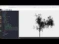 Python Turtle - fractal tree