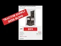 Treeline 3 Person Tractor Supply deer blind for bow and rifle hunting only 99