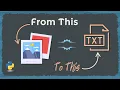Convert PNG Image to a Text File - Base64 URL
