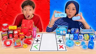 ADIK TRADE SQUISHY WARNA MERAH VS BIRU! 
