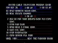 United Cable Electronic Program Guide Phoenix AZ - Mon 1987