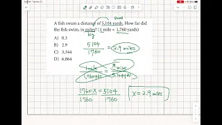 How to Convert Units for the SAT Square Miles to Square Yards More Big to Small Small to Big
