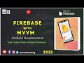 Listing Task Firebase Database Firebase Firestore VM Github Android Kotlin