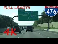 Interstate 476 southbound 4K