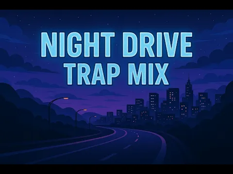 Night Drive Trap Mix – Atmospheric Rap Beats (1 Hour, 140 BPM)