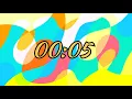 5 second Countdown Timer Clock with Simple Beeps
