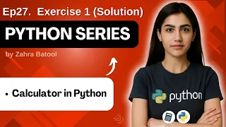 Exercise 1 Solution Calculator using Python Python Tutorial -
