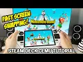 Steam Deck - How To Swap Between TV and Wii U Gamepad Screen In Cemu
