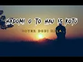 Lirik lagu_Hadomi O To Hau Is Kotu_Cover Dodi Hala