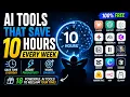 18 FREE AI Tools That Save You 10 Hours Every Week 2026