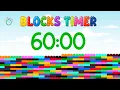 60 Minute Timer for Kids Classroom Blocks Visual Timer