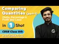 Comparing Quantities in One Shot Part 1 Maths - Class 8th Umang Physics Wallah