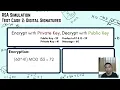 RSA Algorithm Decrypting Secrets