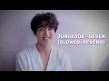 Download Lagu Jungkook - Seven (slowed+reverb) Lofi Mix' Visualizer [clean ver.]