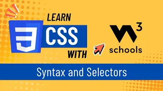 W3Schools CSS Tutorial 2 CSS Syntax Selectors Explained for Beginners Learn CSS Step-by-Step