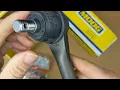 Moog ES3667 outer tie rod ends for 2004 Ford Explorer unboxing from Amazon steering suspension align