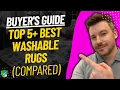TOP 5 Best Washable Rugs Washable Rug Reviews 2025