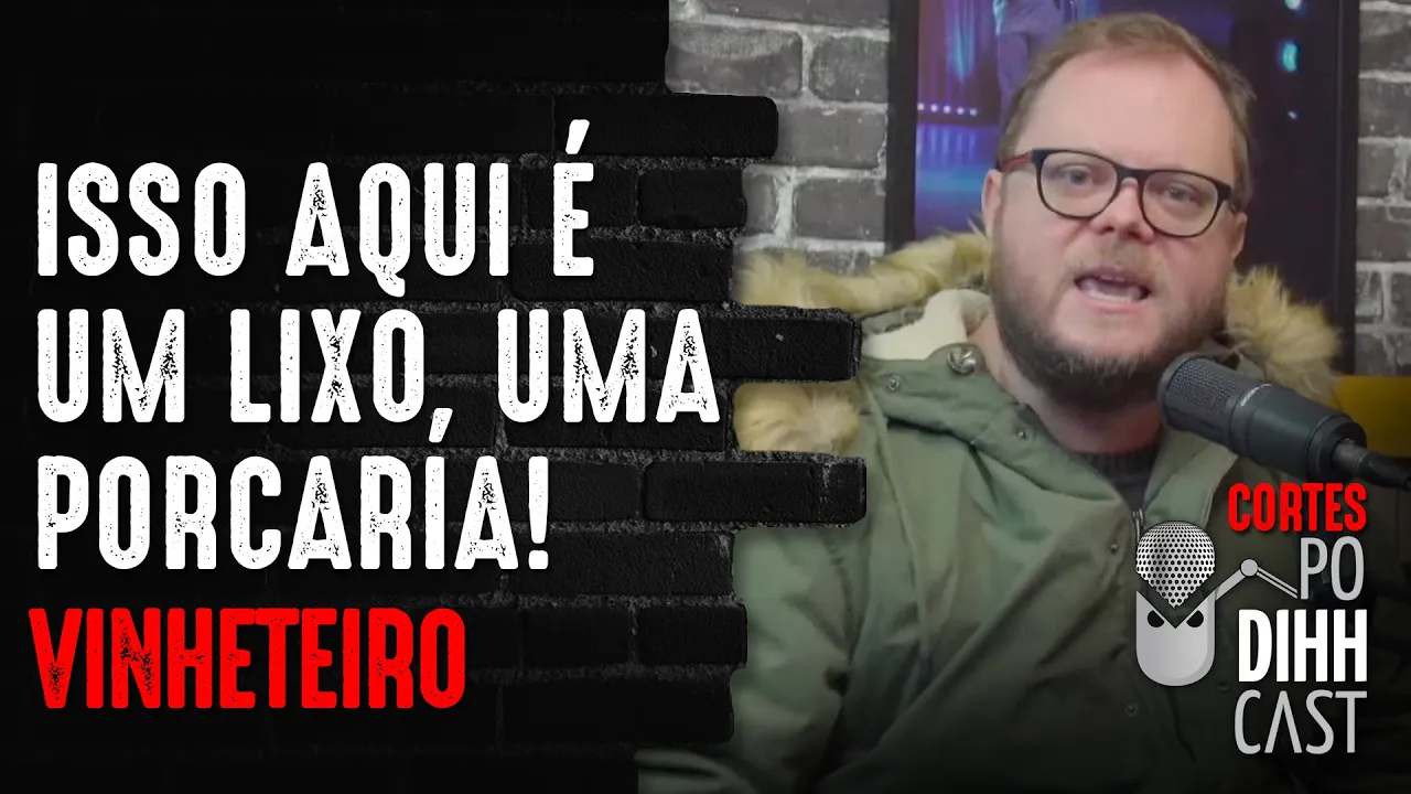 VINHETEIRO SE ESTRESSA NO PROGRAMA - Podihhcast Cortes