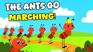 The Ants Go Marching | Counting 1 to 10 | Nursery Rhymes & Kids Songs