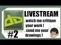 deviantART Livestream Critiques Commentary