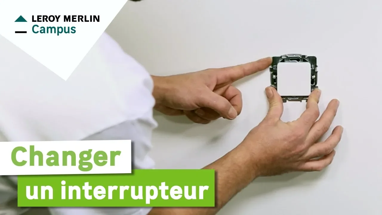 Changer un interrupteur (Leroy Merlin)