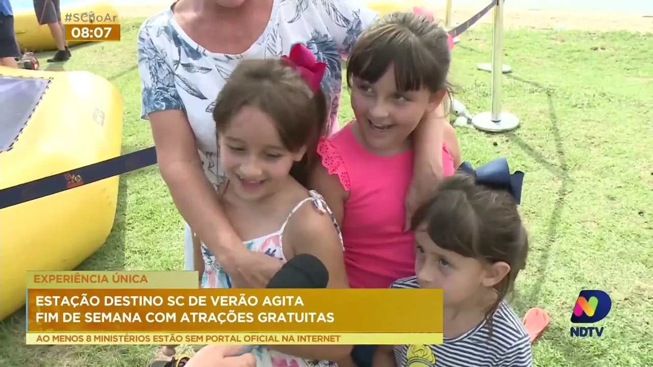 "Estação Destino SC' movimentou o fim de semana em Florianópolis com atividades gratuitas