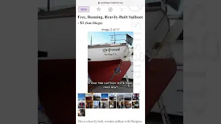 A Free Sailboat Will Change Your LIFE #adventure #freeboat #sandiego #california #sailingbyefelicia