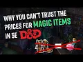 How to Price Magic Items in 5E Kickstarter announcement