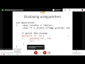 Exploring pointers in C conducted HIT Nidasoshi Karnataka Day 3 Session 1