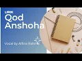 SHOLAWAT QOD ANSHOHA || LIRIK || COVER || AFINA RAHMA || AKUSTIK TERBARU || @artupida77