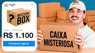 abri CAIXAS MISTERIOSAS que comprei na internet
