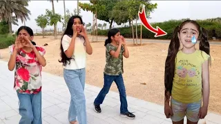 فلم البنات راحو الحديقة مع ليان  شفا وليان  ليان        شفا   دندنها