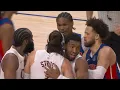 Max Strus has words for Ausar Thompson after foul and get separated in Game 7