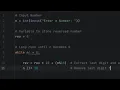 Write a program to reverse a given number Python