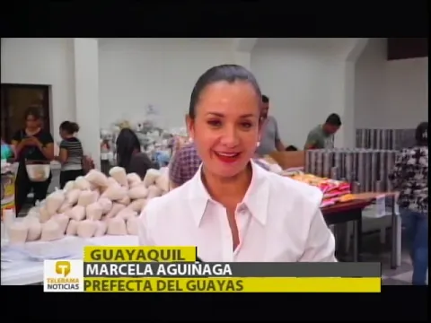 Prefectura del Guayas envió alimentos hacia Esmeraldas