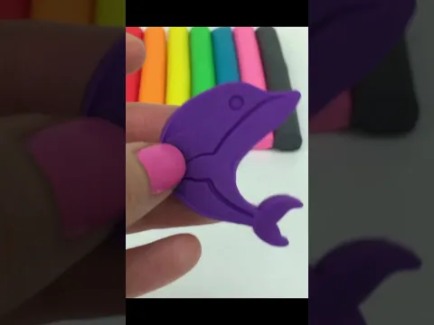 Making a Play Dough Dolphin I Color Activity