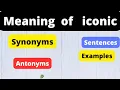 meaning of iconic example of of of of iconic