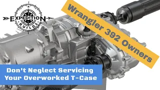 Jeep Wrangler 392 30K mi Transfer Case Fluid Change