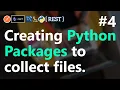 Creating packages in Flask Environment to segregate files REST API with Python Flask HINDI