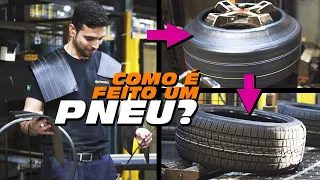 Como é feito um pneu de carro? Conheça os segredos da fabricação, passo a passo!