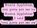 A Tribe Called Quest - Bonita Applebum (Lyrics)