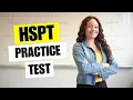 HSPT Practice Test 2026 High School Placement Test Math Vocab Prep Review Tips Study Guide