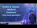 Hooke and Jeeves Method Explained Direct Search Optimization lakichand99